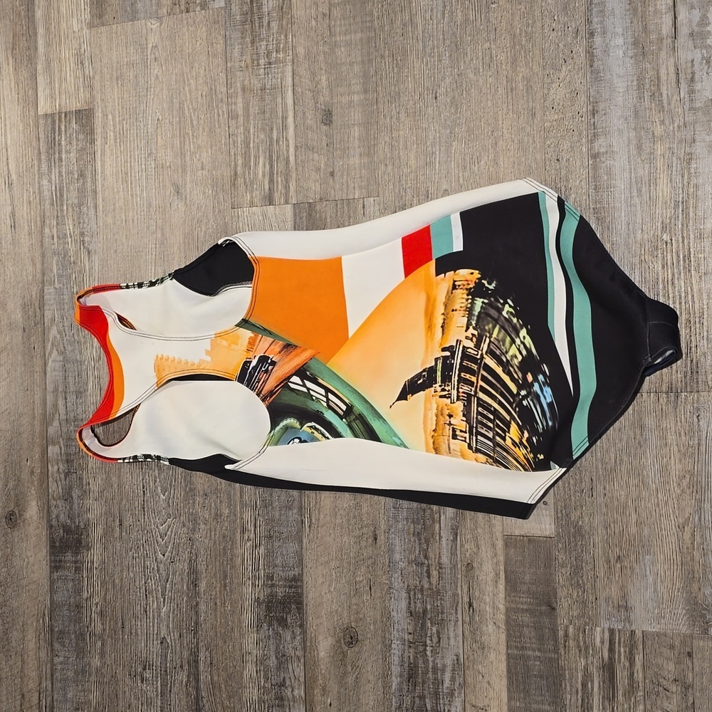 CLOVER CANYON | Flying Cars CA racerback one piece | Size Small NWOT - Picture 9 of 13